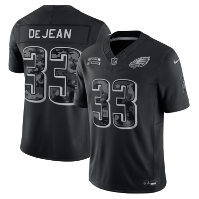 Джерси Cooper DeJean Philadelphia Eagles Nike 2026 Salute to Service Stitched Limited - Black