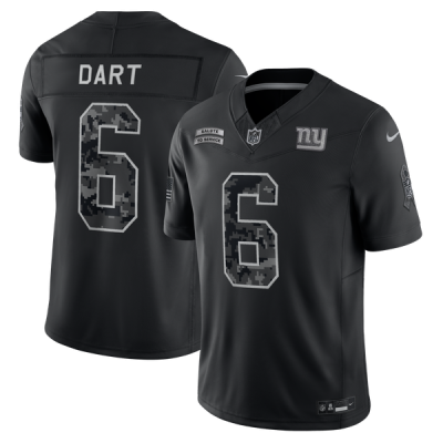 Джерси Jaxson Dart New York Giants Nike 2026 Salute to Service Stitched Limited - Black