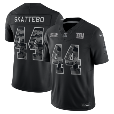 Джерси Cam Skattebo New York Giants Nike 2026 Salute to Service Stitched Limited - Black