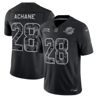 Джерси De’Von Achane Miami Dolphins Nike 2026 Salute to Service Stitched Limited - Black