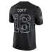 Джерси Jared Goff Detroit Lions Nike 2026 Salute to Service Stitched Limited - Black