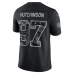Джерси Aidan Hutchinson Detroit Lions Nike 2026 Salute to Service Stitched Limited - Black