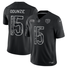 Джерси Rome Odunze Chicago Bears Nike 2026 Salute to Service Stitched Limited - Black