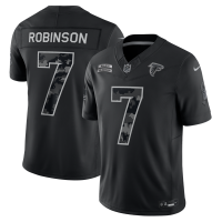 Джерси Bijan Robinson Atlanta Falcons Nike 2026 Salute to Service Stitched Limited - Black