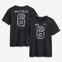 Футболка Baker Mayfield Tampa Bay Buccaneers Nike 2026 Salute to Service Name & Number - Black