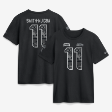 Футболка Jaxon Smith-Njigba Seattle Seahawks Nike 2026 Salute to Service Name & Number - Black
