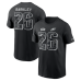 Футболка Saquon Barkley Philadelphia Eagles Nike 2026 Salute to Service Name & Number - Black