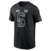 Футболка Jaxson Dart New York Giants Nike 2026 Salute to Service Name & Number - Black