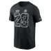 Футболка De’Von Achane Miami Dolphins Nike 2026 Salute to Service Name & Number - Black