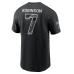 Футболка Bijan Robinson Atlanta Falcons Nike 2026 Salute to Service Name & Number - Black