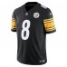 Джерси Pittsburgh Steelers Aaron Rodgers Nike Black Team Vapor F.U.S.E. Limited