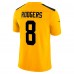 Джерси Pittsburgh Steelers Aaron Rodgers Nike Gold Alternate Vapor F.U.S.E. Limited