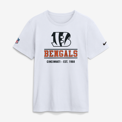 Футболка Cincinnati Bengals Nike White Sideline Alternate Final Sprint Dri-FIT