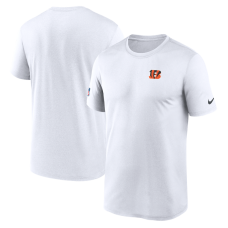 Футболка Cincinnati Bengals Nike White Alt Legend Small Logo Dri-FIT Футболка Cincinnati Bengals Nike White Alt Legend Small Logo Dri-FIT