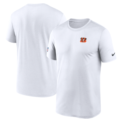 Футболка Cincinnati Bengals Nike White Alt Legend Small Logo Dri-FIT
