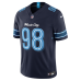 Джерси Jeffery Simmons Tennessee Titans Nike 2026 Rivalries Collection Stitched Limited - Navy