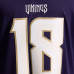 Джерси Justin Jefferson Minnesota Vikings Nike 2026 Rivalries Collection Stitched Limited - Purple