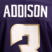 Джерси Jordan Addison Minnesota Vikings Nike 2026 Rivalries Collection Stitched Limited - Purple