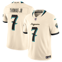 Джерси Brian Thomas Jr. Jacksonville Jaguars Nike 2026 Rivalries Collection Stitched Limited - Natural