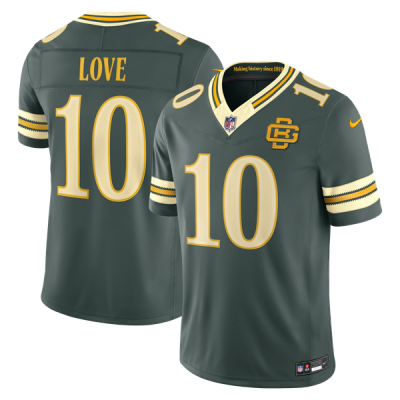 Джерси Jordan Love Green Bay Packers Nike 2026 Rivalries Collection Stitched Limited - Green