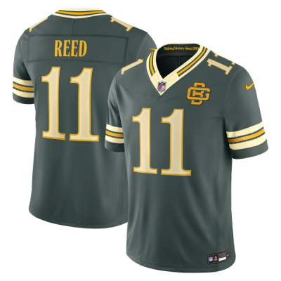 Джерси Jayden Reed Green Bay Packers Nike 2026 Rivalries Collection Stitched Limited - Green