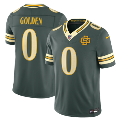 Джерси Matthew Golden Green Bay Packers Nike 2026 Rivalries Collection Stitched Limited - Green