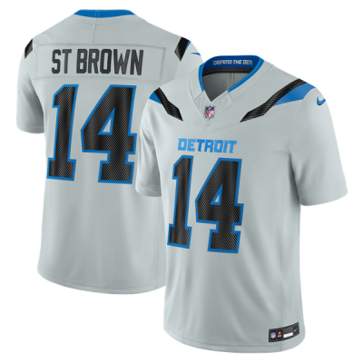 Джерси Amon-Ra St. Brown Detroit Lions Nike 2026 Rivalries Collection Stitched Limited - Silver