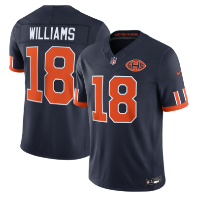 Джерси Caleb Williams Chicago Bears Nike 2026 Rivalries Collection Stitched Limited - Navy