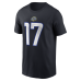 Футболка Davante Adams Los Angeles Rams Nike Rivalries Collection Name & Number - Midnight Blue