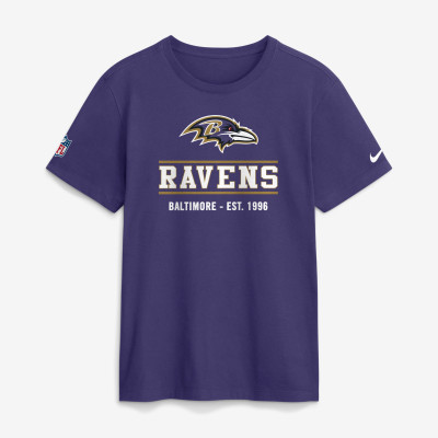 Футболка Baltimore Ravens Nike Purple Sideline Alternate Final Sprint Dri-FIT