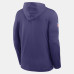 Футболка Baltimore Ravens Nike Purple Sideline Alternate Lightweight Long Sleeve Hooded Dri-FIT