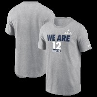 Seattle Seahawks Nike Heather Gray Super Bowl LX Fast As Fast Gets T-Shirt