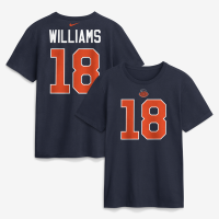 Футболка Caleb Williams Chicago Bears Nike 2026 Rivalries Collection Name & Number - Navy