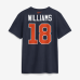 Футболка Caleb Williams Chicago Bears Nike 2026 Rivalries Collection Name & Number - Navy