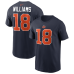 Футболка Caleb Williams Chicago Bears Nike 2026 Rivalries Collection Name & Number - Navy