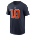 Футболка Caleb Williams Chicago Bears Nike 2026 Rivalries Collection Name & Number - Navy
