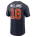 Футболка Caleb Williams Chicago Bears Nike 2026 Rivalries Collection Name & Number - Navy