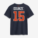 Футболка Rome Odunze Chicago Bears Nike 2026 Rivalries Collection Name & Number - Navy