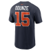 Футболка Rome Odunze Chicago Bears Nike 2026 Rivalries Collection Name & Number - Navy