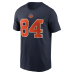 Футболка Colston Loveland Chicago Bears Nike 2026 Rivalries Collection Name & Number - Navy