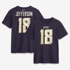 Футболка Justin Jefferson Minnesota Vikings Nike 2026 Rivalries Collection Name & Number - Purple Футболка Justin Jefferson Minnesota Vikings Nike 2026 Rivalries Collection Name & Number - Purple