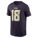 Футболка Justin Jefferson Minnesota Vikings Nike 2026 Rivalries Collection Name & Number - Purple