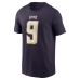 Футболка J.J. McCarthy Minnesota Vikings Nike 2026 Rivalries Collection Name & Number - Purple