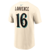 Футболка Trevor Lawrence Jacksonville Jaguars Nike 2026 Rivalries Collection Name & Number - Natural