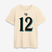 Футболка Travis Hunter Jacksonville Jaguars Nike 2026 Rivalries Collection Name & Number - Natural
