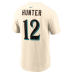 Футболка Travis Hunter Jacksonville Jaguars Nike 2026 Rivalries Collection Name & Number - Natural