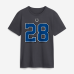 Футболка Jonathan Taylor Indianapolis Colts Nike 2026 Rivalries Collection Name & Number - Anthracite