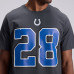 Футболка Jonathan Taylor Indianapolis Colts Nike 2026 Rivalries Collection Name & Number - Anthracite