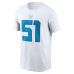 Футболка Will Anderson Jr. Houston Texans Nike 2026 Rivalries Collection Name & Number - White