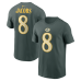 Футболка Josh Jacobs Green Bay Packers Nike 2026 Rivalries Collection Name & Number - Green